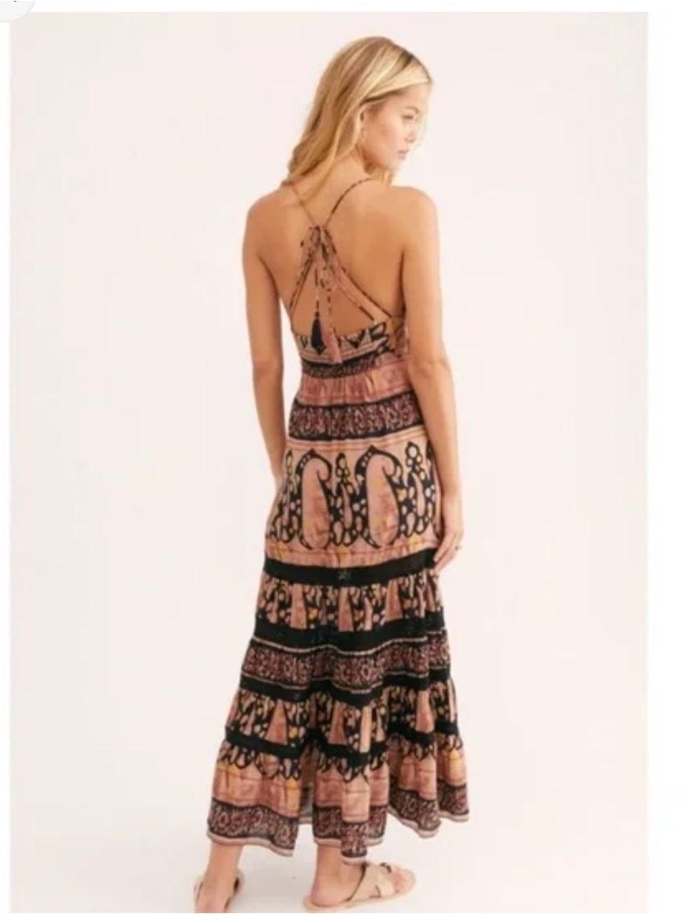 Free People Elektra Maxi Dress /
Sahara Combo size small - Picture 4 of 10